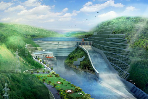 怀远老挝南塔河1号水电站项目